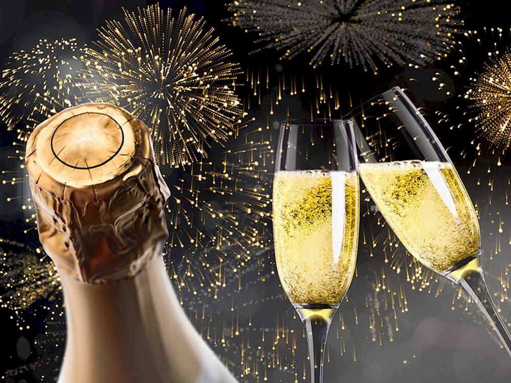 Champagner im Glas