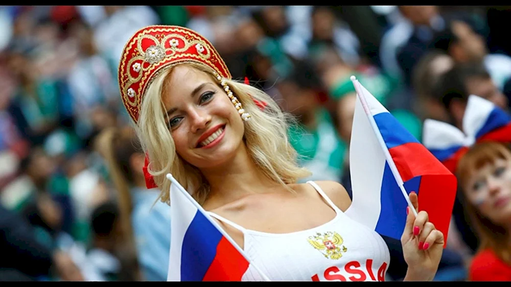 World Cup Cheerleader 2018 Natalia Nemchinova