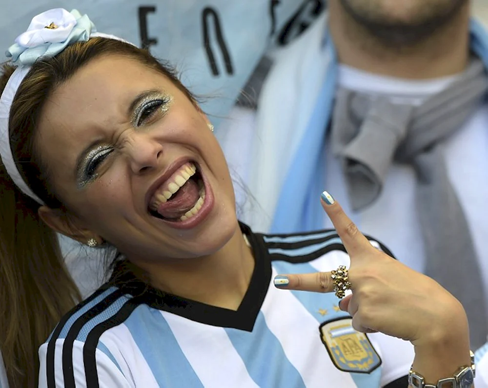 Argentinische Cheerleader