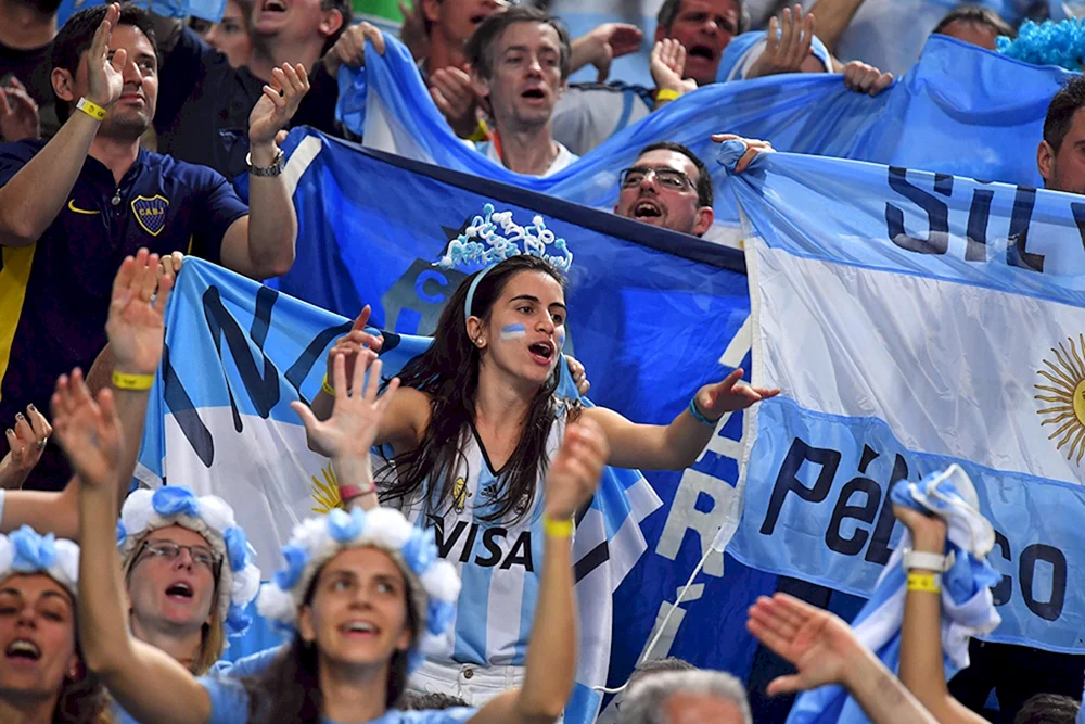 Argentinische Cheerleader