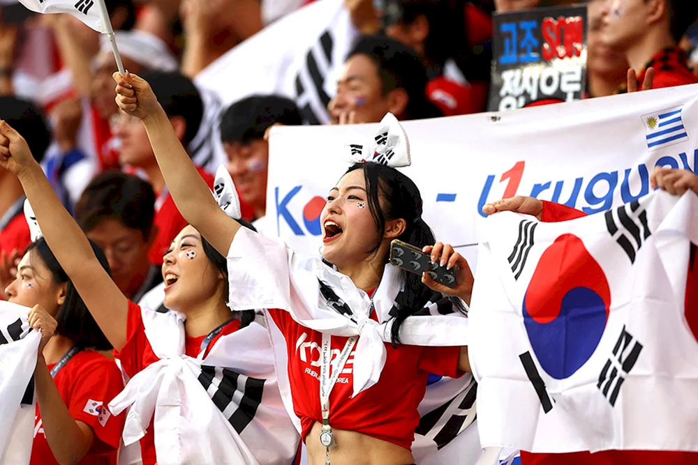Hübsche koreanische Mädchen