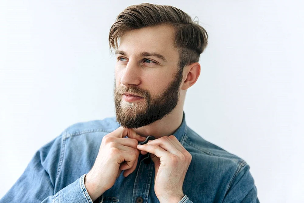 Ducktail Bart kurz