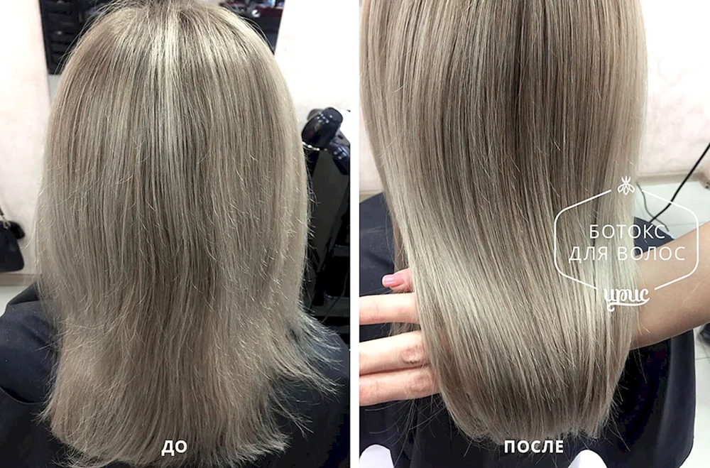 Botox für melodisiertes Haar