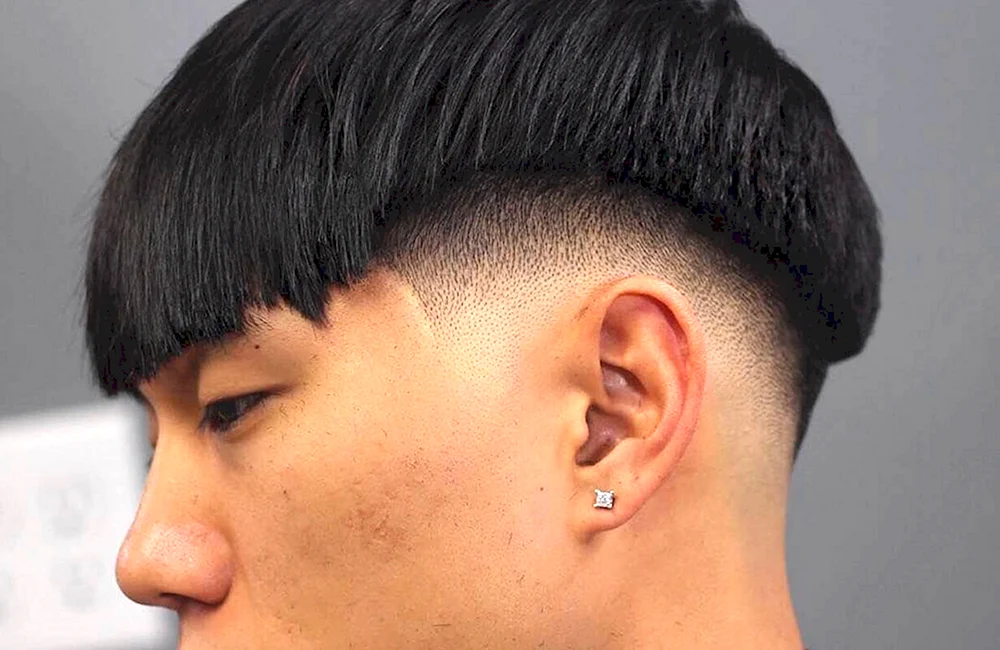 Bowl Cut Frisur