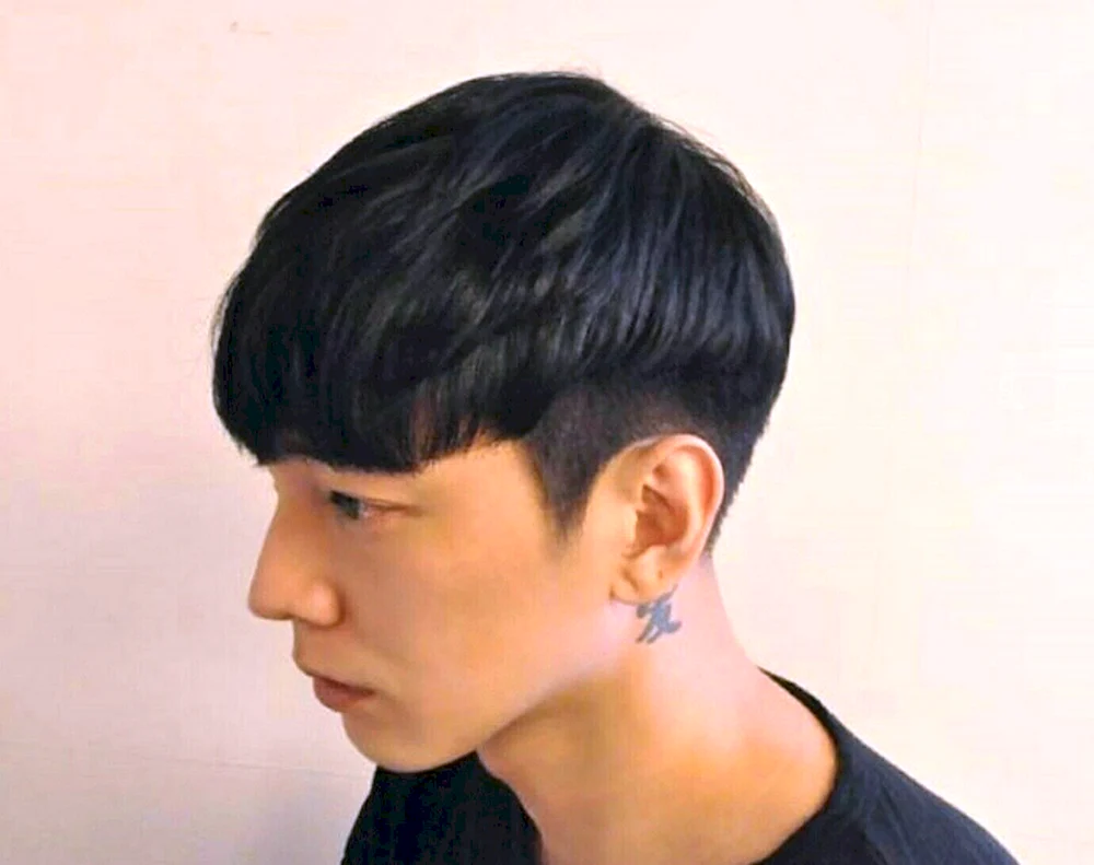 Bowl Cut Haarschnitt koreanisch