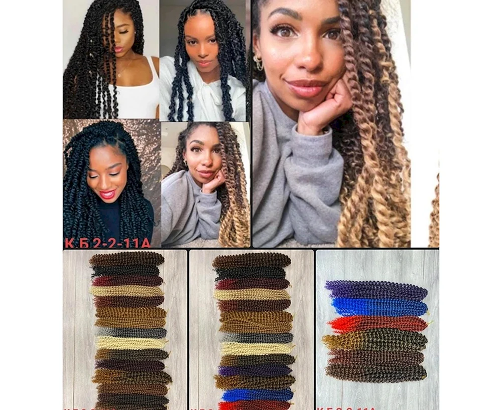 Brasilianische Afro-Locken