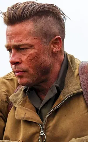 Brad Pitt Filmwutfrisur