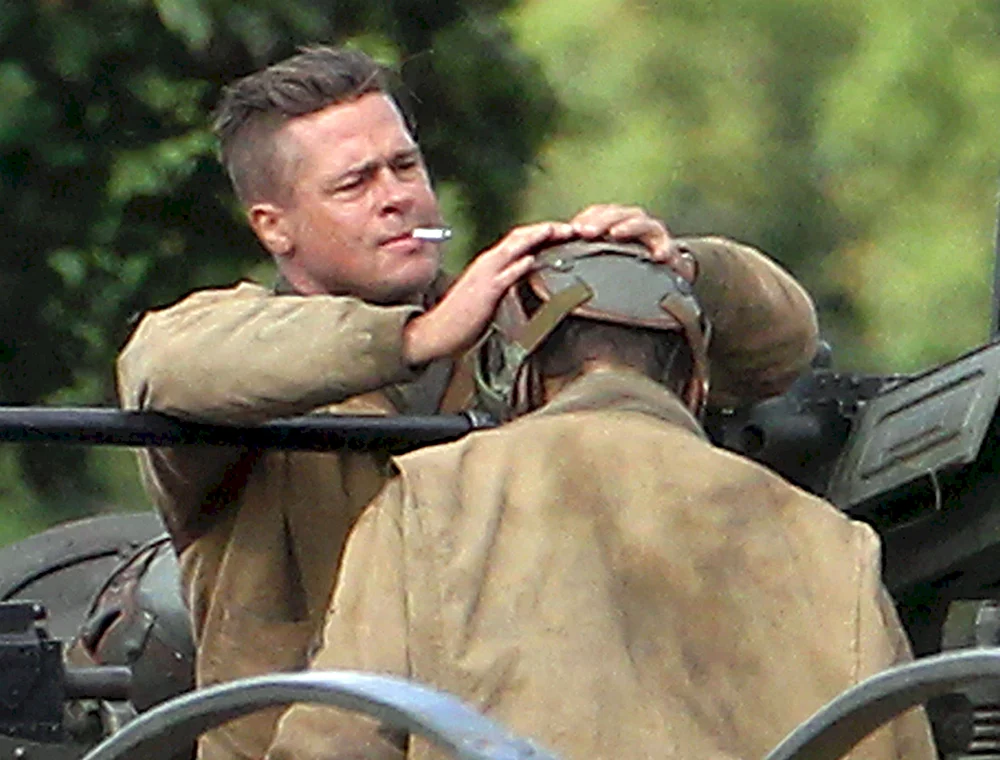 Brad Pitt Wutfrisur
