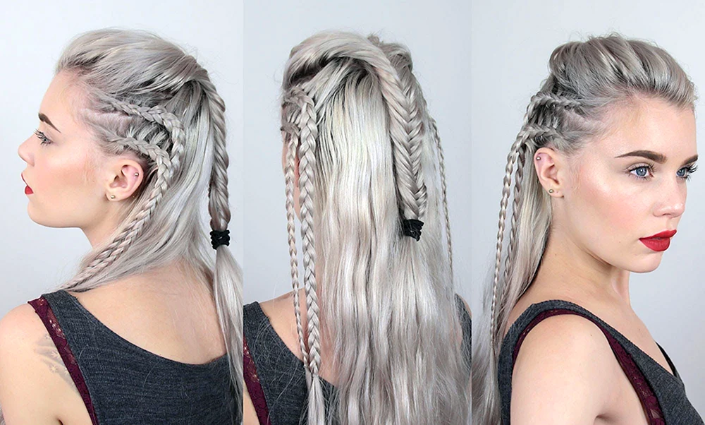Zopffrisuren Wikinger