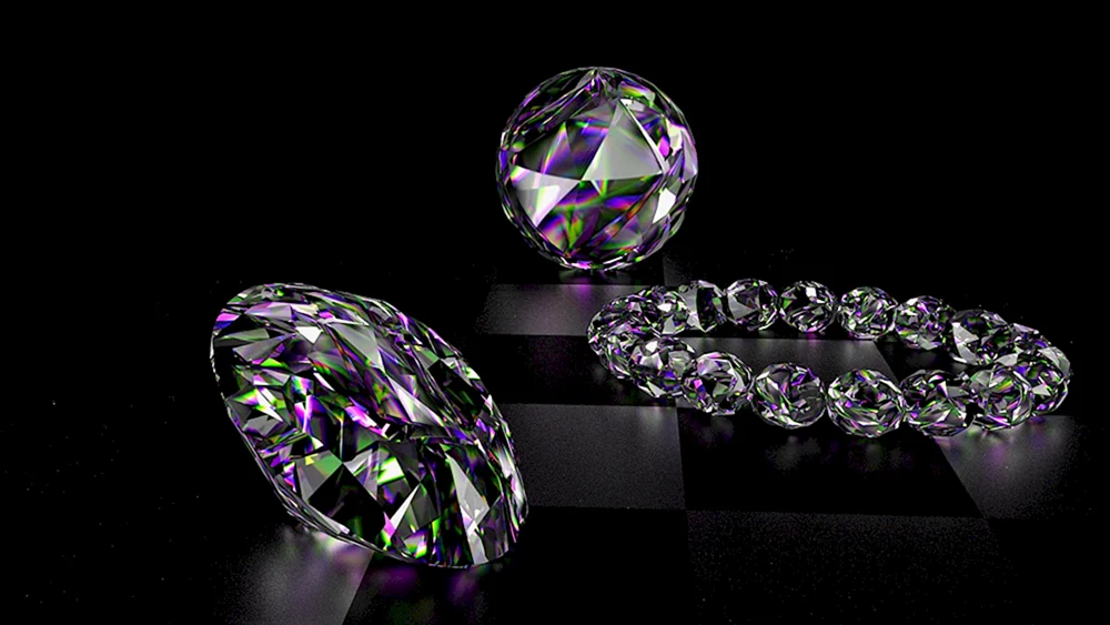 Brillant Amethyst Saphir Rubin Smaragd