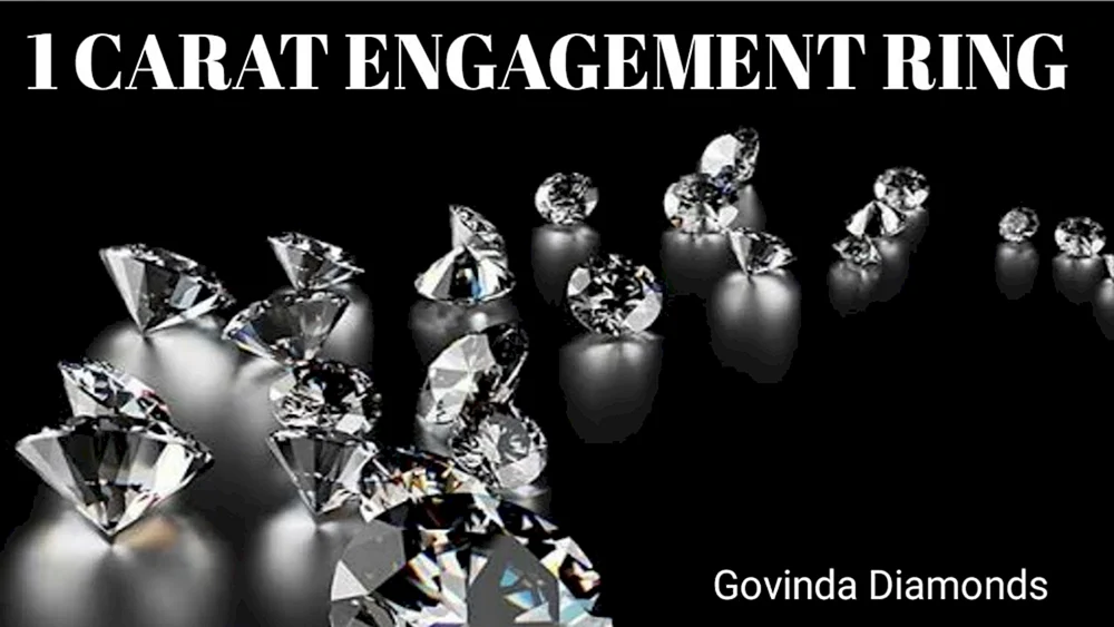 Diamanten auf schwarzem Hintergrund