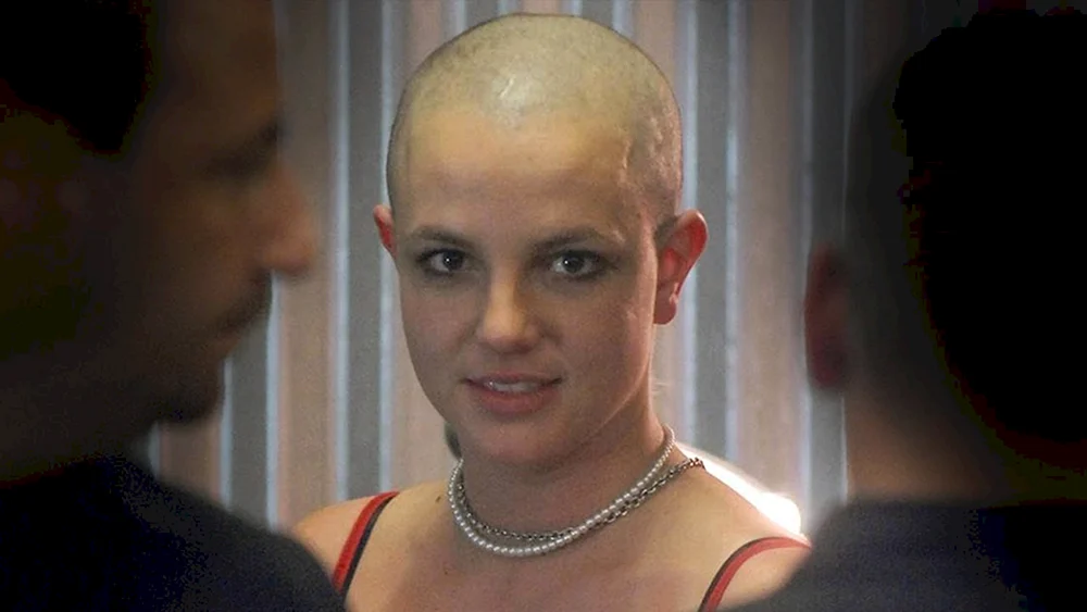 Britney Spears Glatze