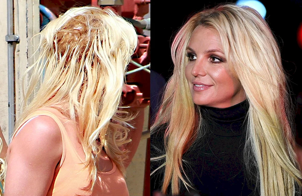 Britney Spears Haarverlängerungen
