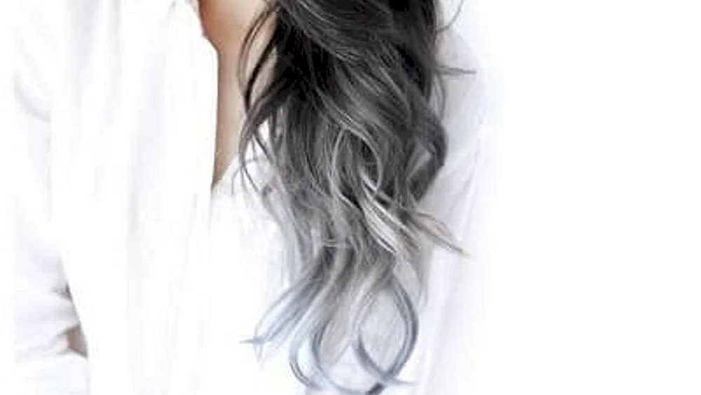 Ombré-Balayage aschig