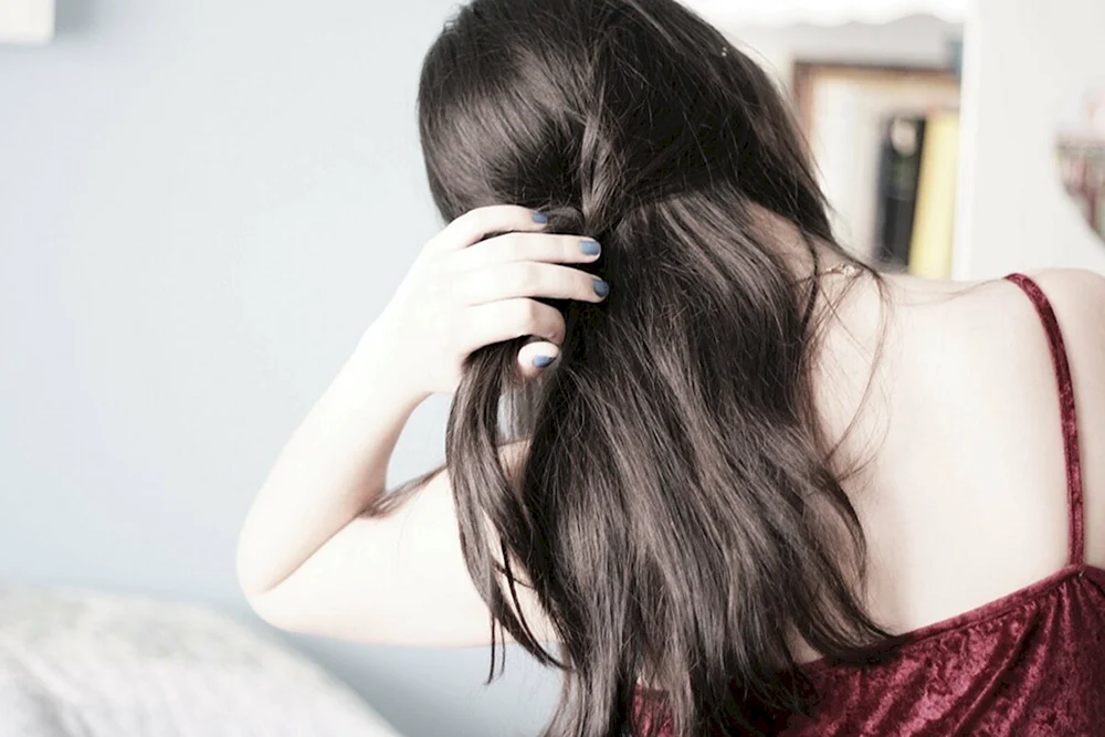 Brunettenhaar