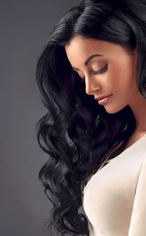 Brünetten mit langen Haaren