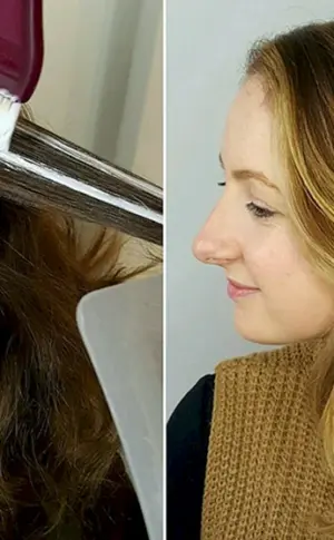 Bronzing Haarfärbetechnik