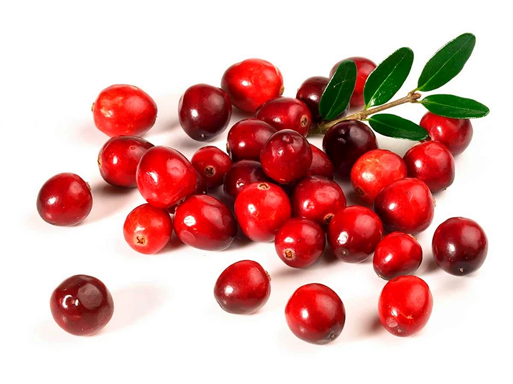 Kirschenbeeren auf weißem Hintergrund