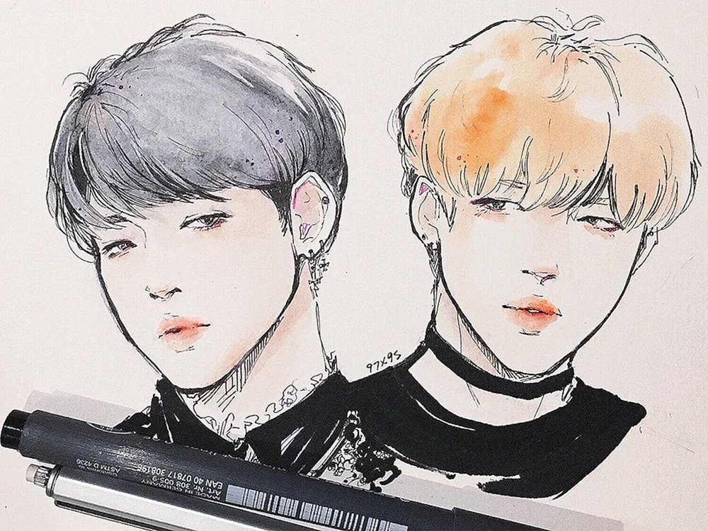 Malerei BTS