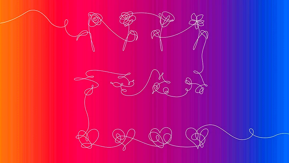 BTS Hintergrund Liebe dich selbst