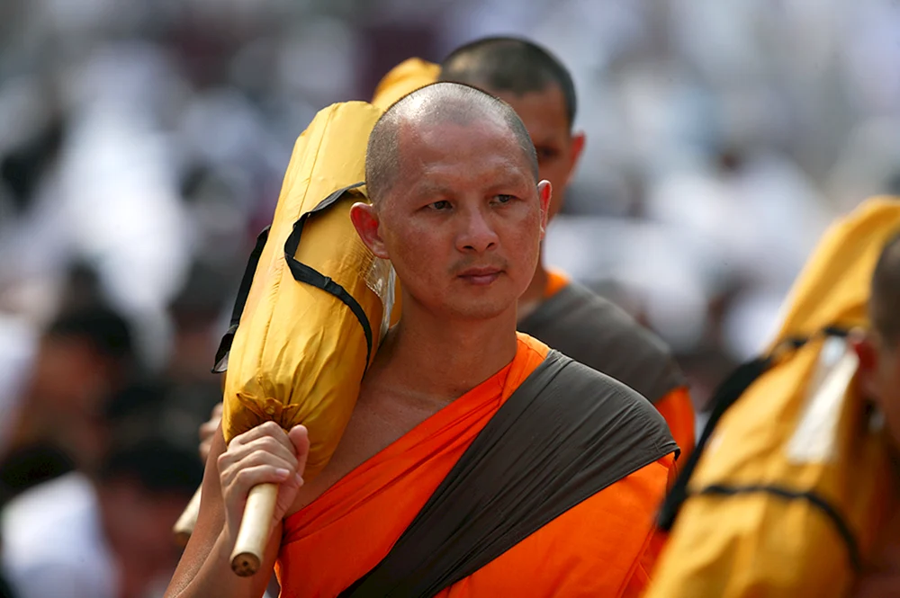 Buddhistischer Mönch Mönch