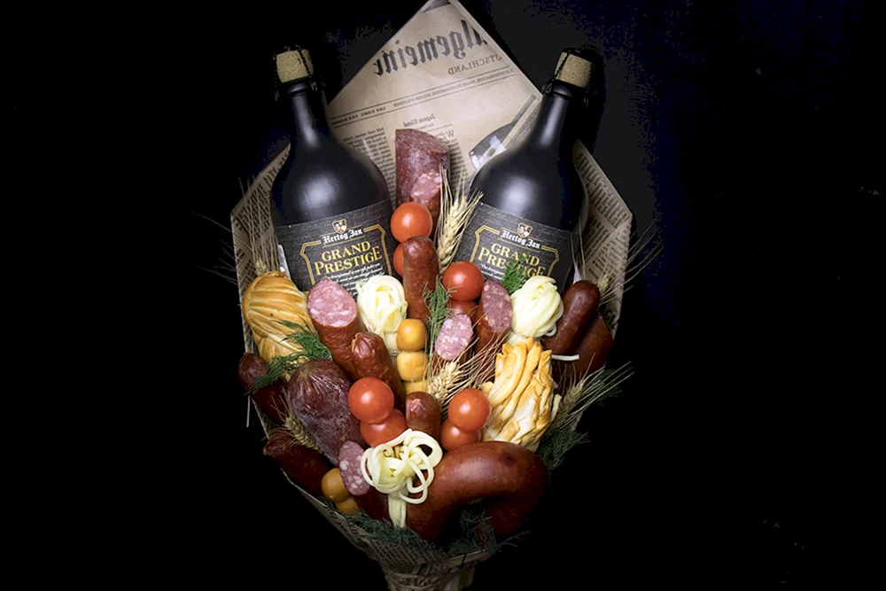 Bouquet für den Mann