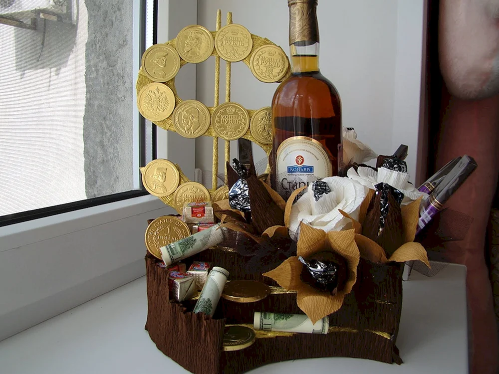 Bouquet für den Mann mann
