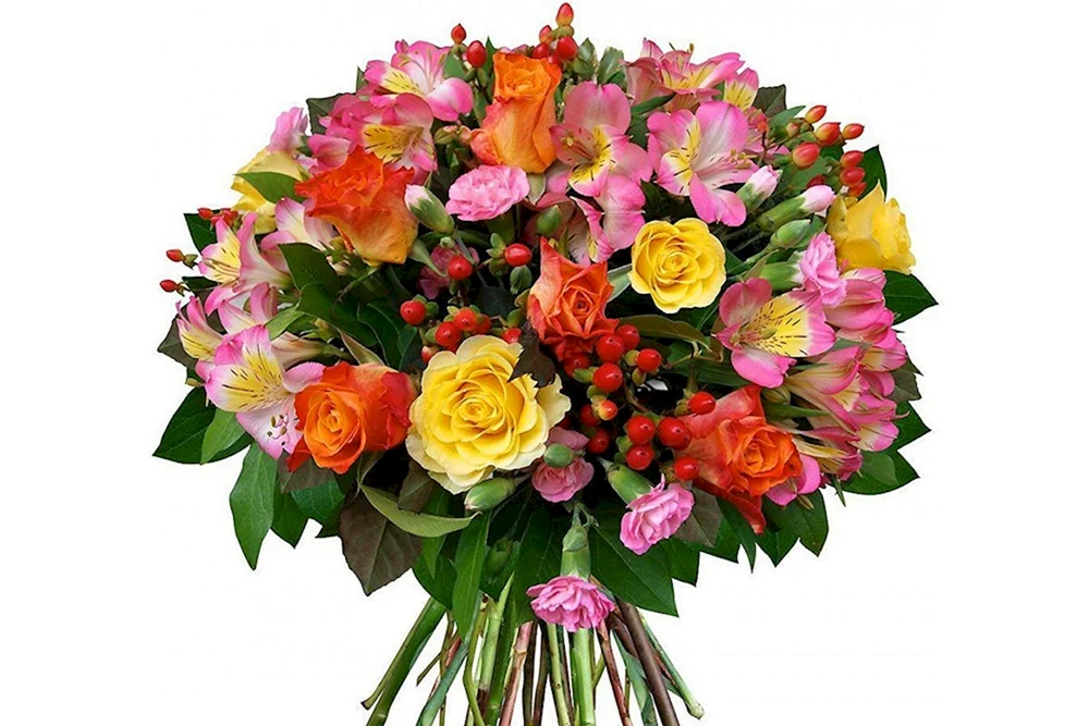Schöner Blumenstrauß.