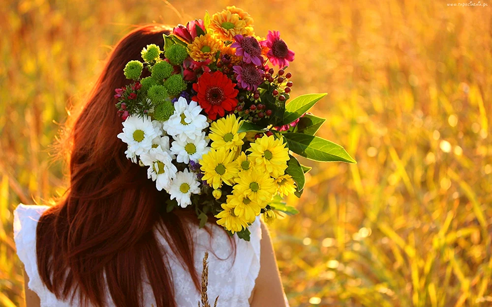 Blumenstrauß für Mädchen