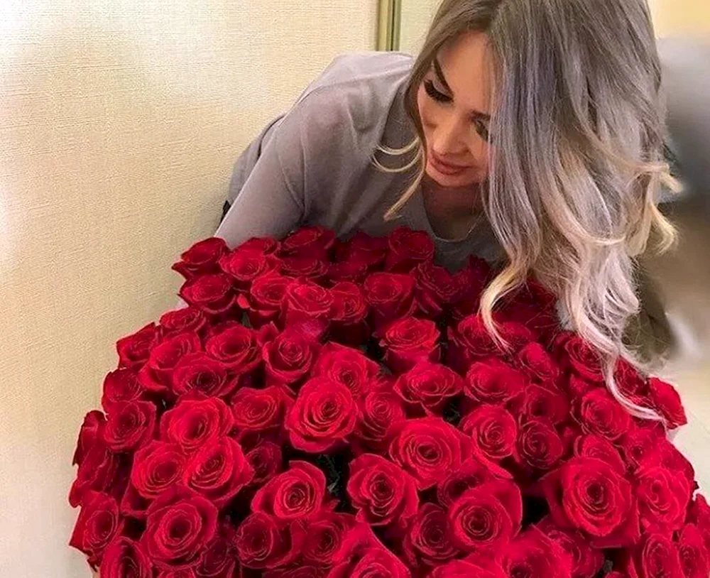 Blumenstrauß Schöner Blumenstrauß für ein Mädchen