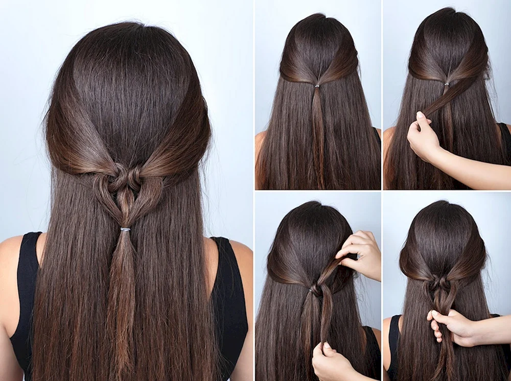 Schnelle Frisuren für langes Haar