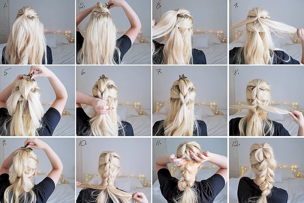 Schnelle Frisuren für langes Haar Einfache Frisuren