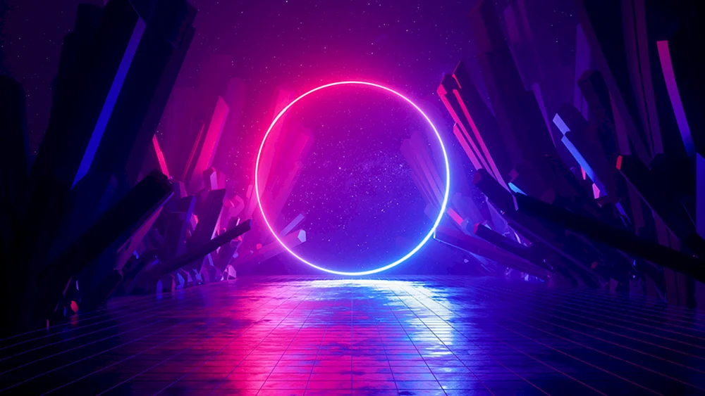 Neon Hintergrund