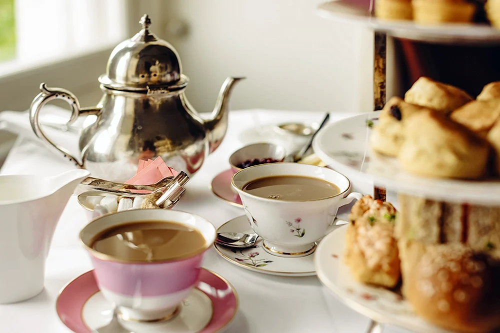Englische Teezeremonie Five oClock Tea