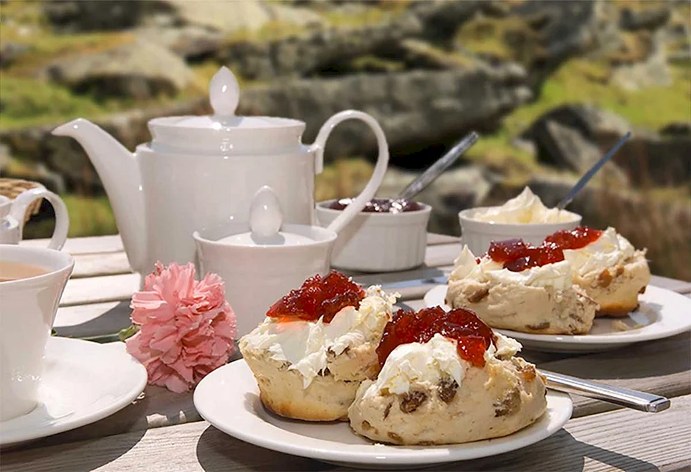 Englische Teezeremonie Five oClock Tea