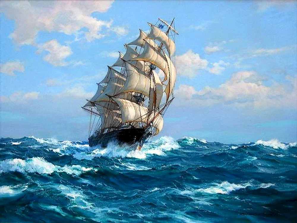Charles Vickery Segelschiff