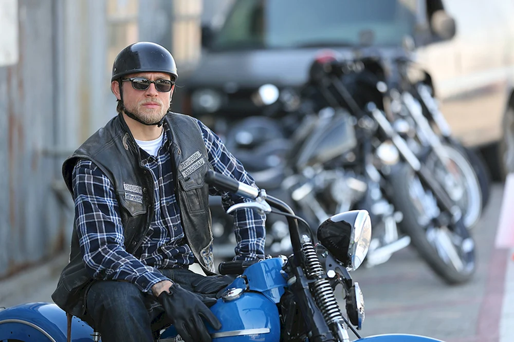 Charlie Hunnam Biker