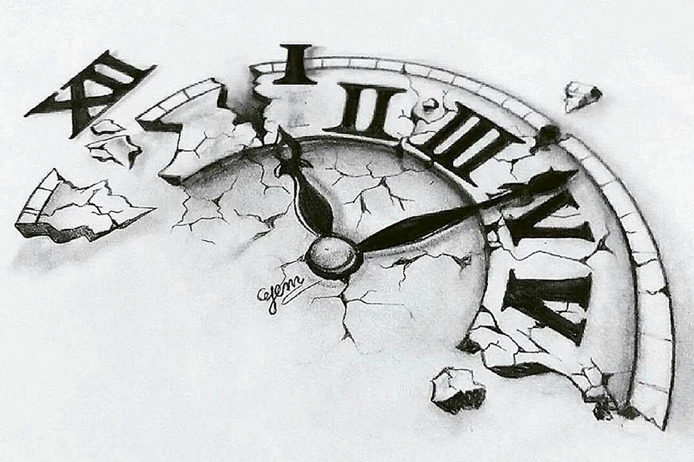 Zeichnung einer Armbanduhr