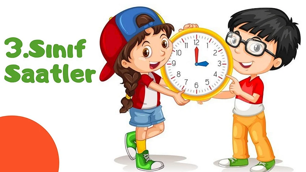 Cartoon-Uhr