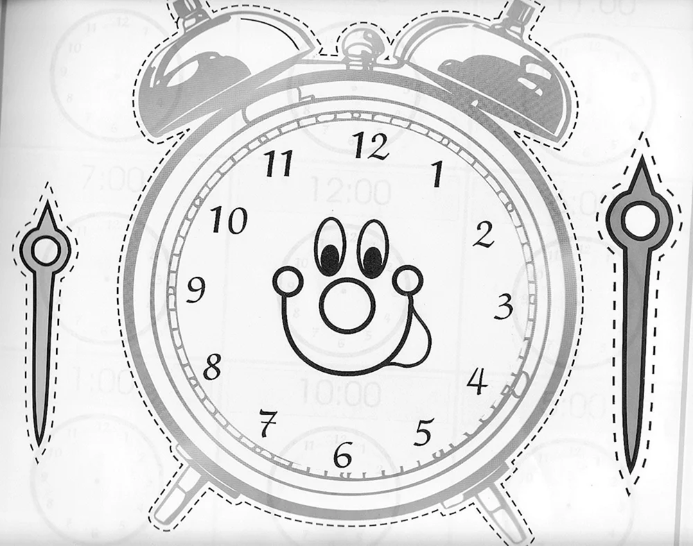 Schritt für Schritt zeichnen Uhr