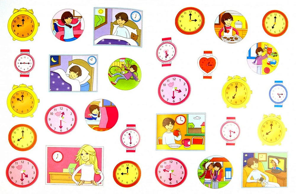 Tagesablauf für Kinder
