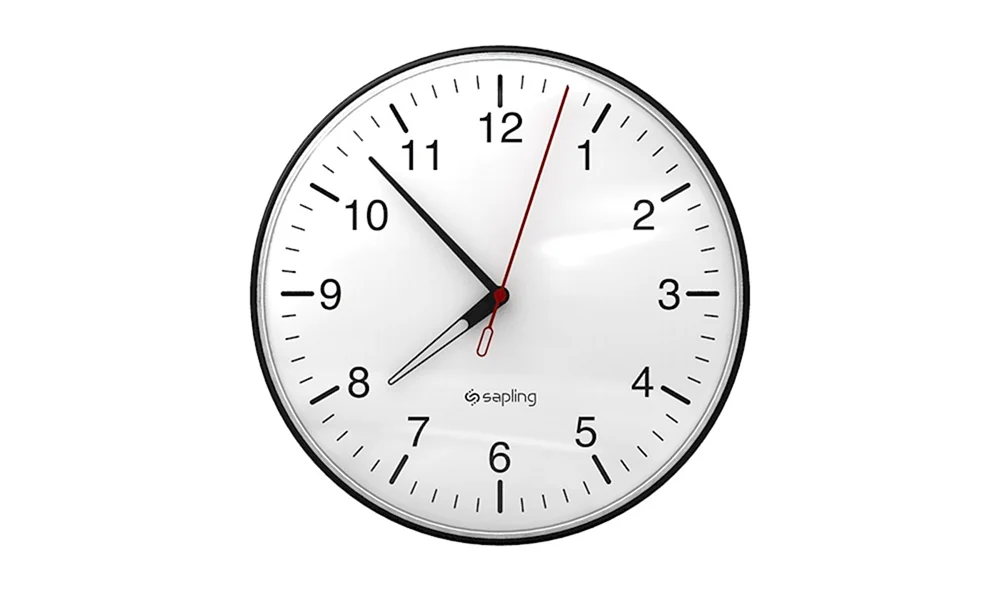 Uhr ohne Pfeile