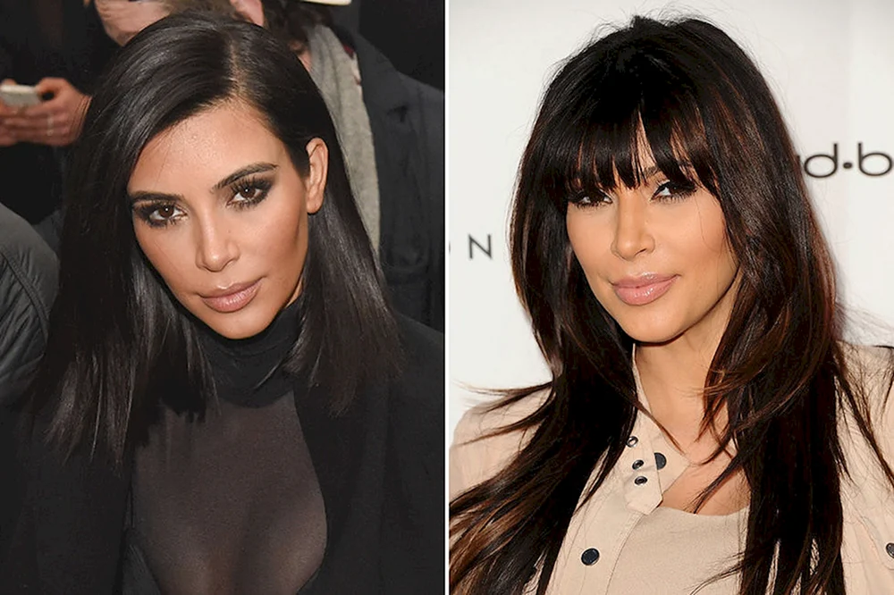 Kim Kardashian langer Pony
