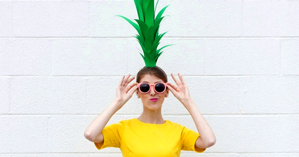 Ananas-Mädchen