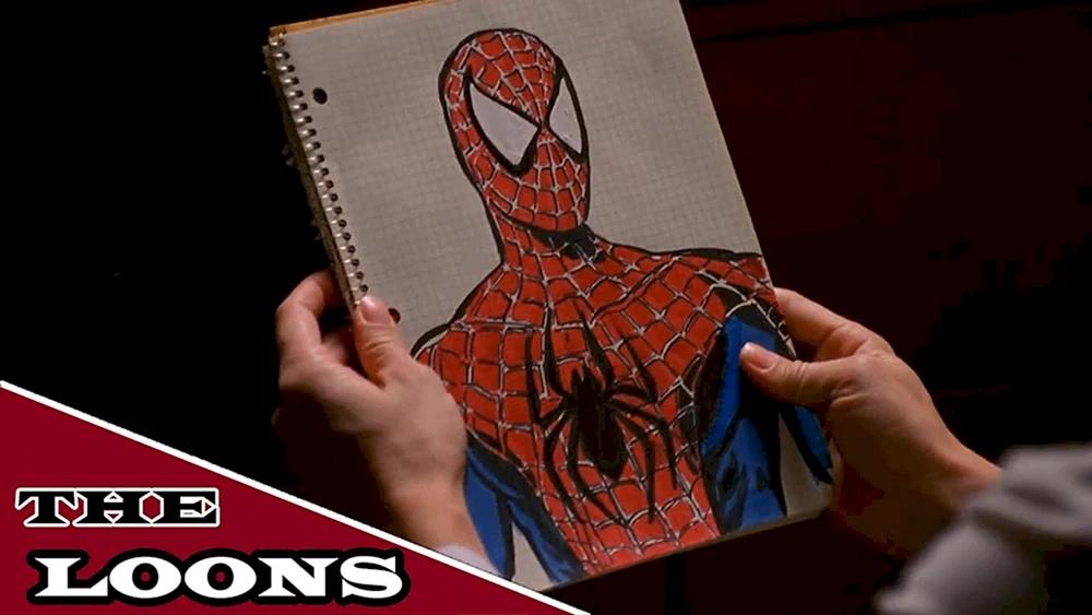 Spiderman 2002 Zeichnung