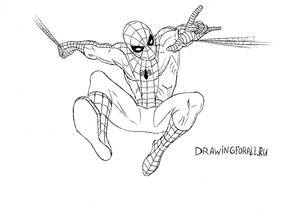 Spider-Man Zeichnung