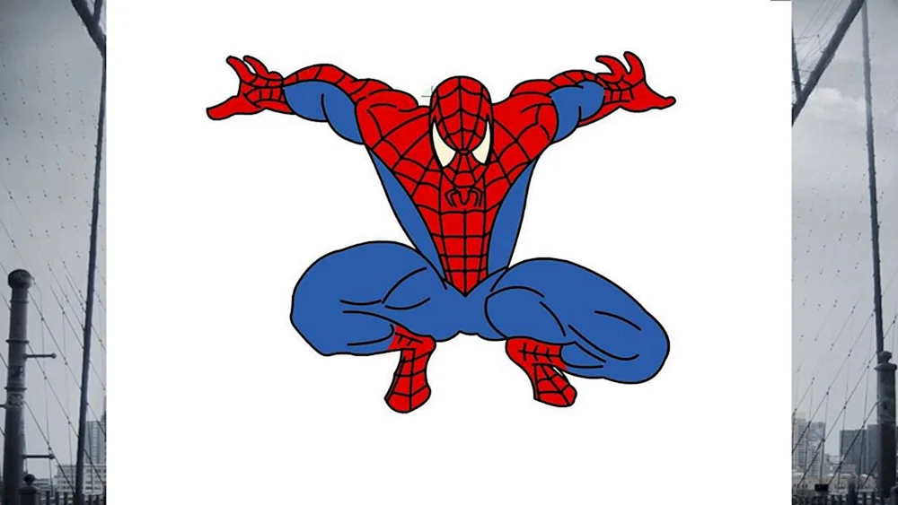 Spider-Man Zeichnung