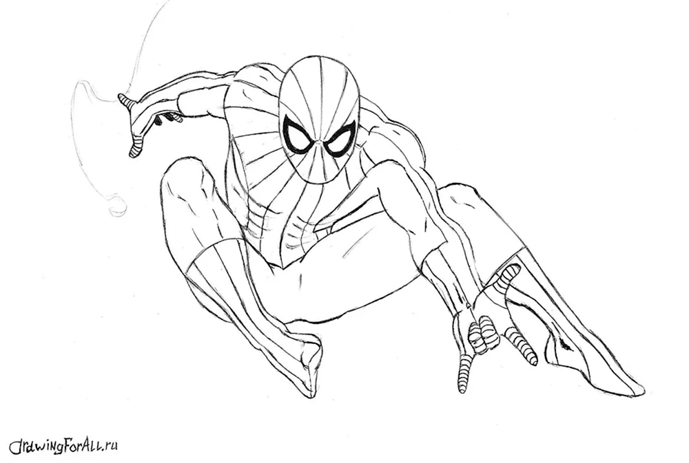 Spiderman Zeichnung