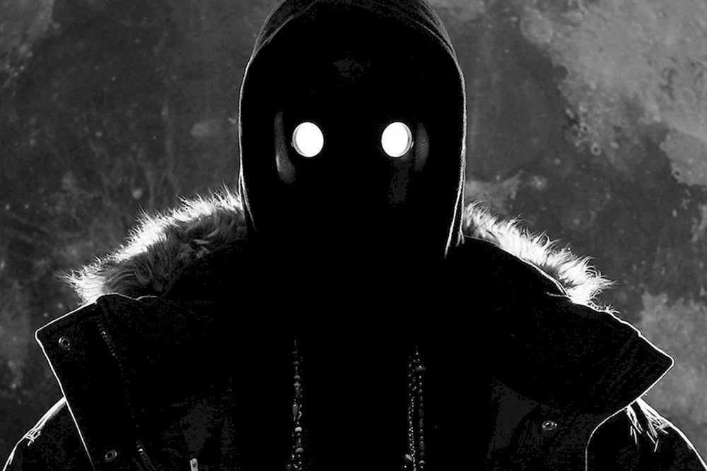 Schwarzer Totenkopf