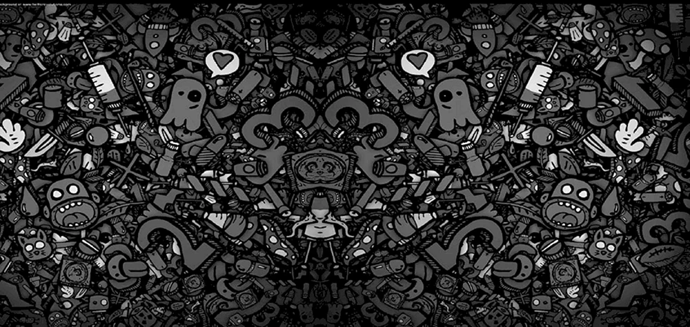 Chronischer weißer Hintergrund